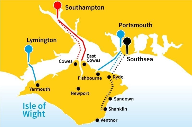 map of isle of wight accessible travel