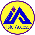 Isle Access Logo With Strap Line